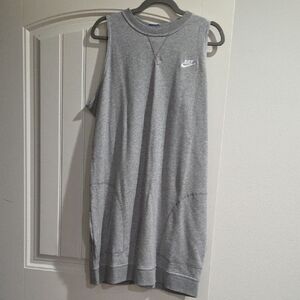 Nike Heather Gray Athletic Dress